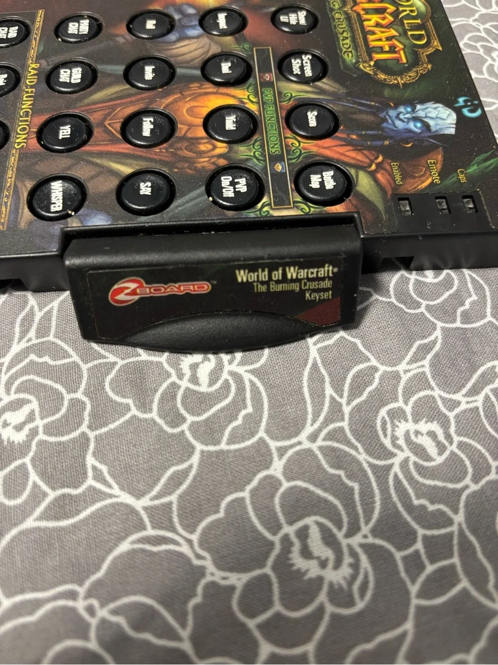 World of Warcraft Burning Crusade Keyboard Inlay